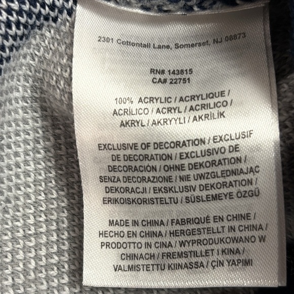 NFL Men’s Dallas Cowboys Wordmark Ugly Sweater Size 2XL - Picture 5 of 10